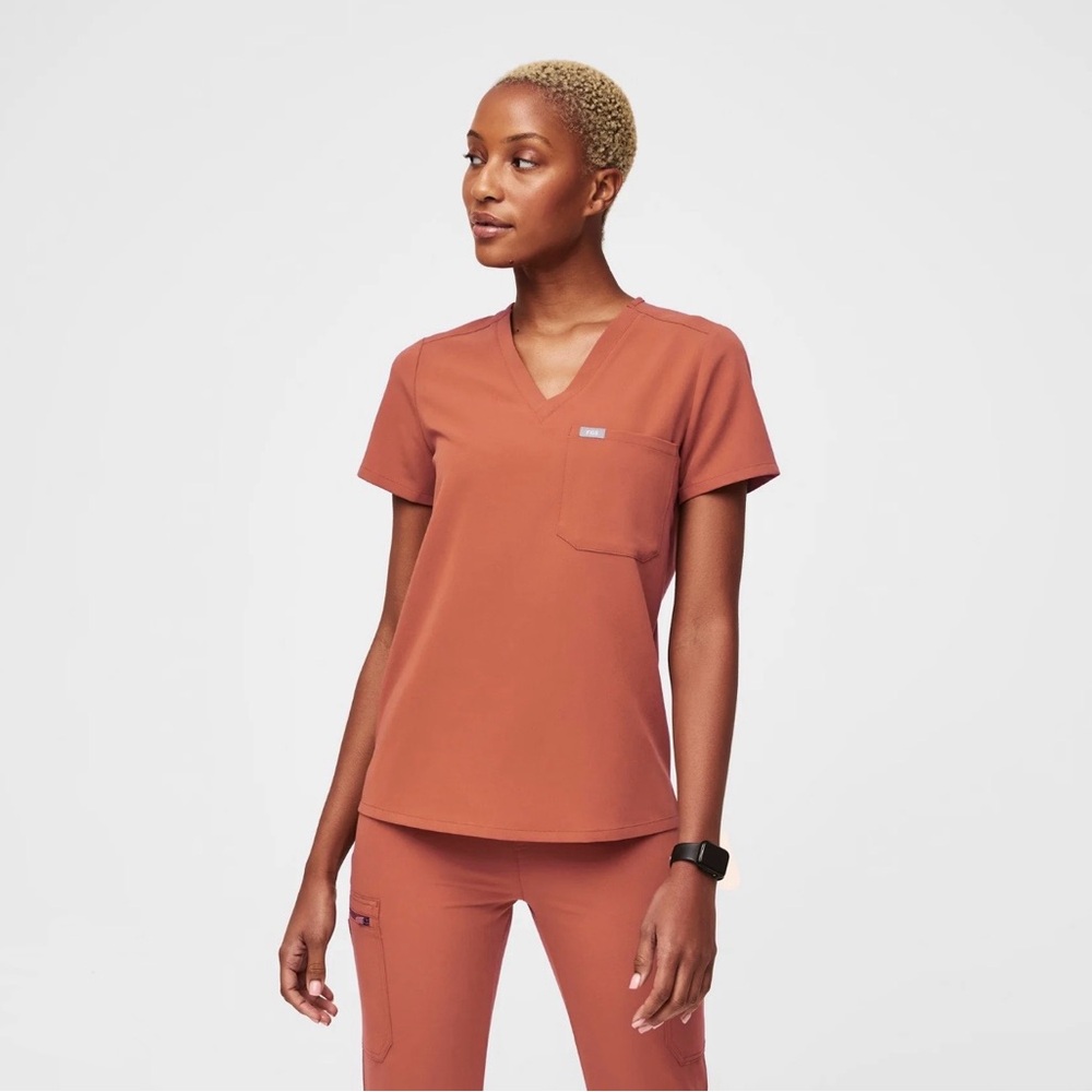 Figs Terracotta Catarina & Zamora scrubs